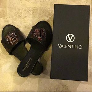 Size 9 Mario Valentino sandals.